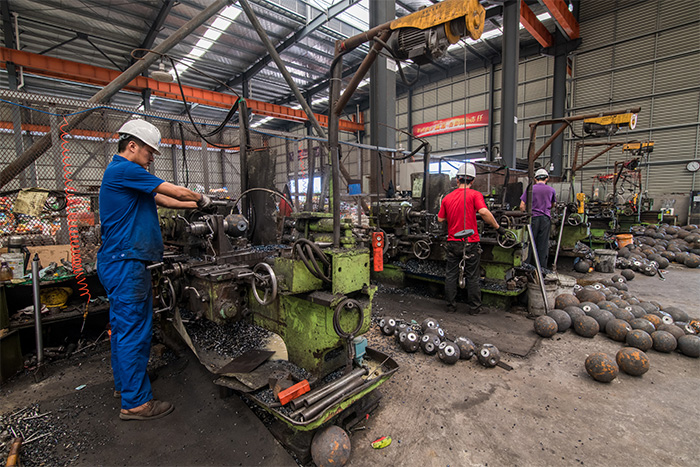 顺义网架配件车间